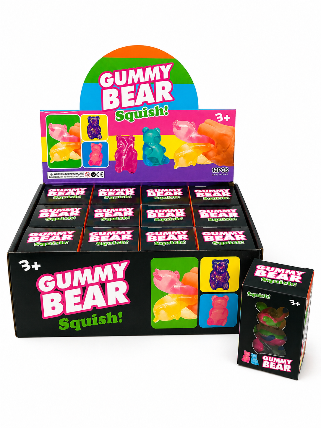 Swirl Gummy Bear Squishy