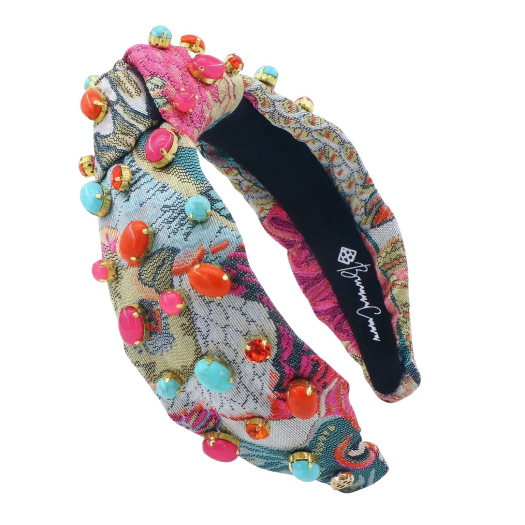 BC- Bird Bam Headband with Cabochons