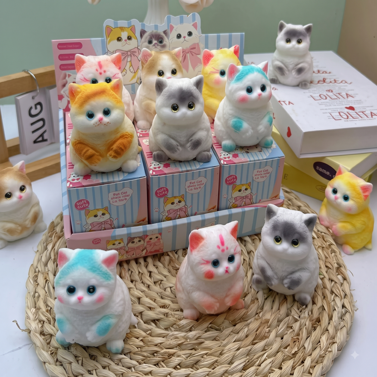 Chubby Cat Taba Blind Box Squishy