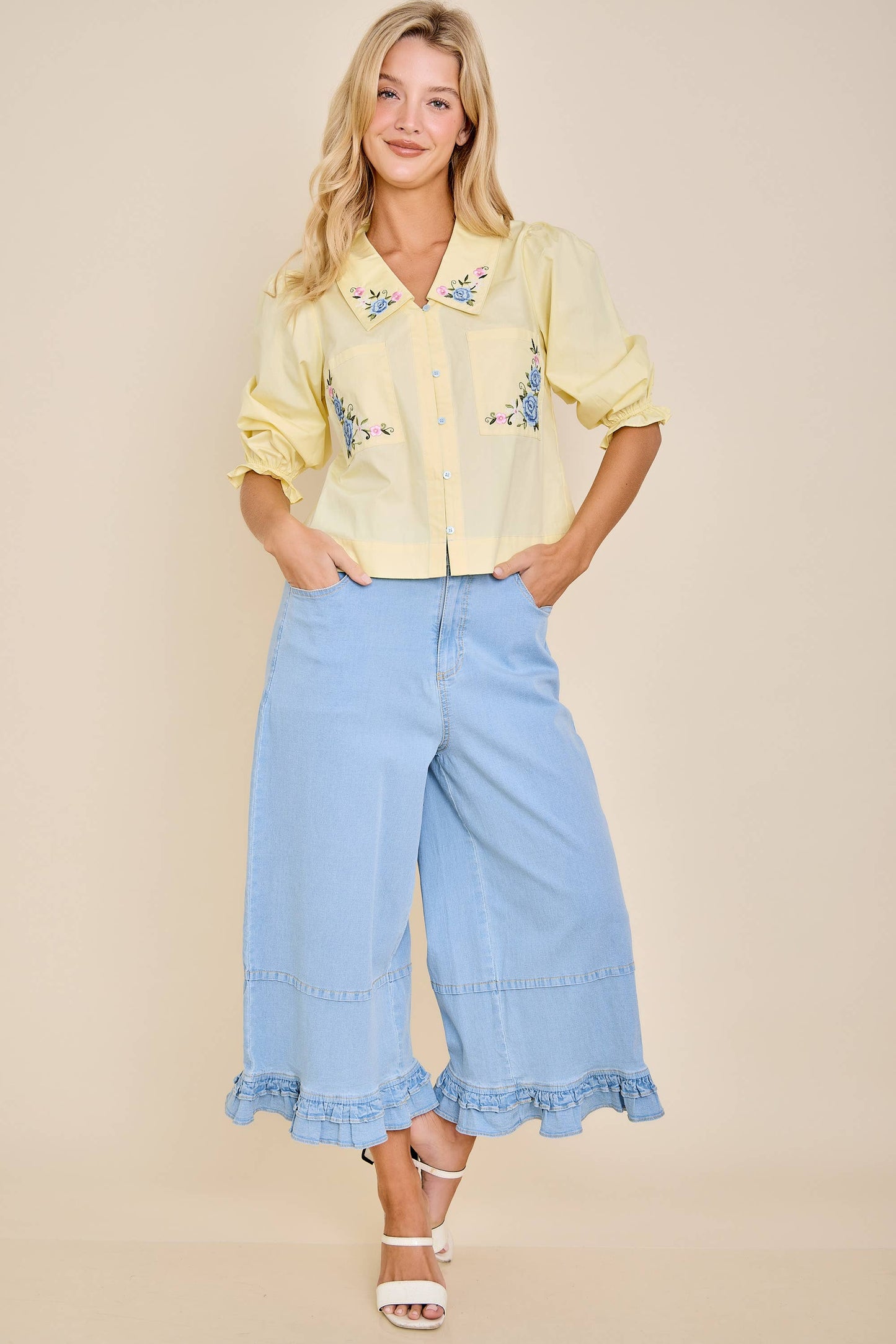Patsy Embroidered Blouse