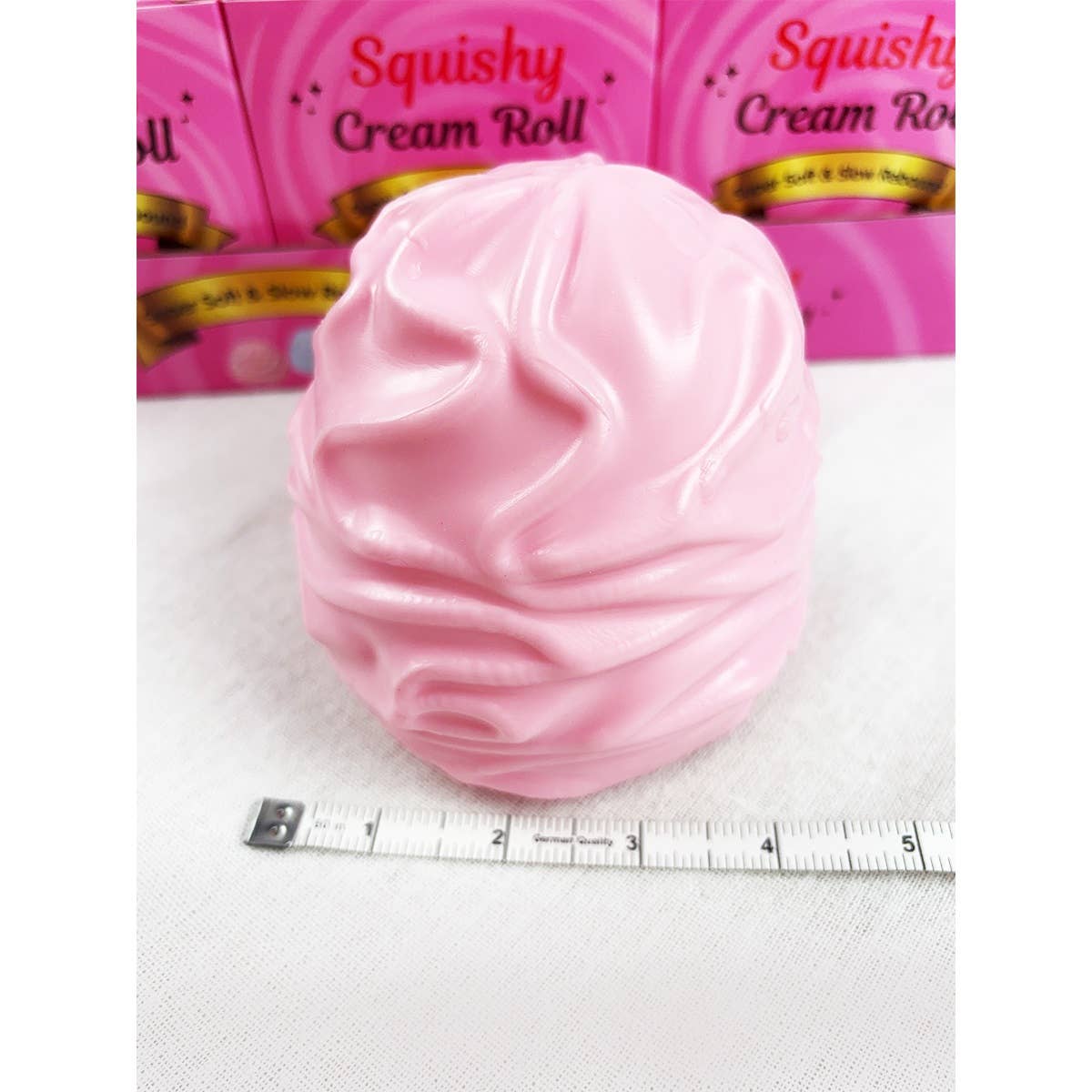 Jumbo Cream Roll Squishy