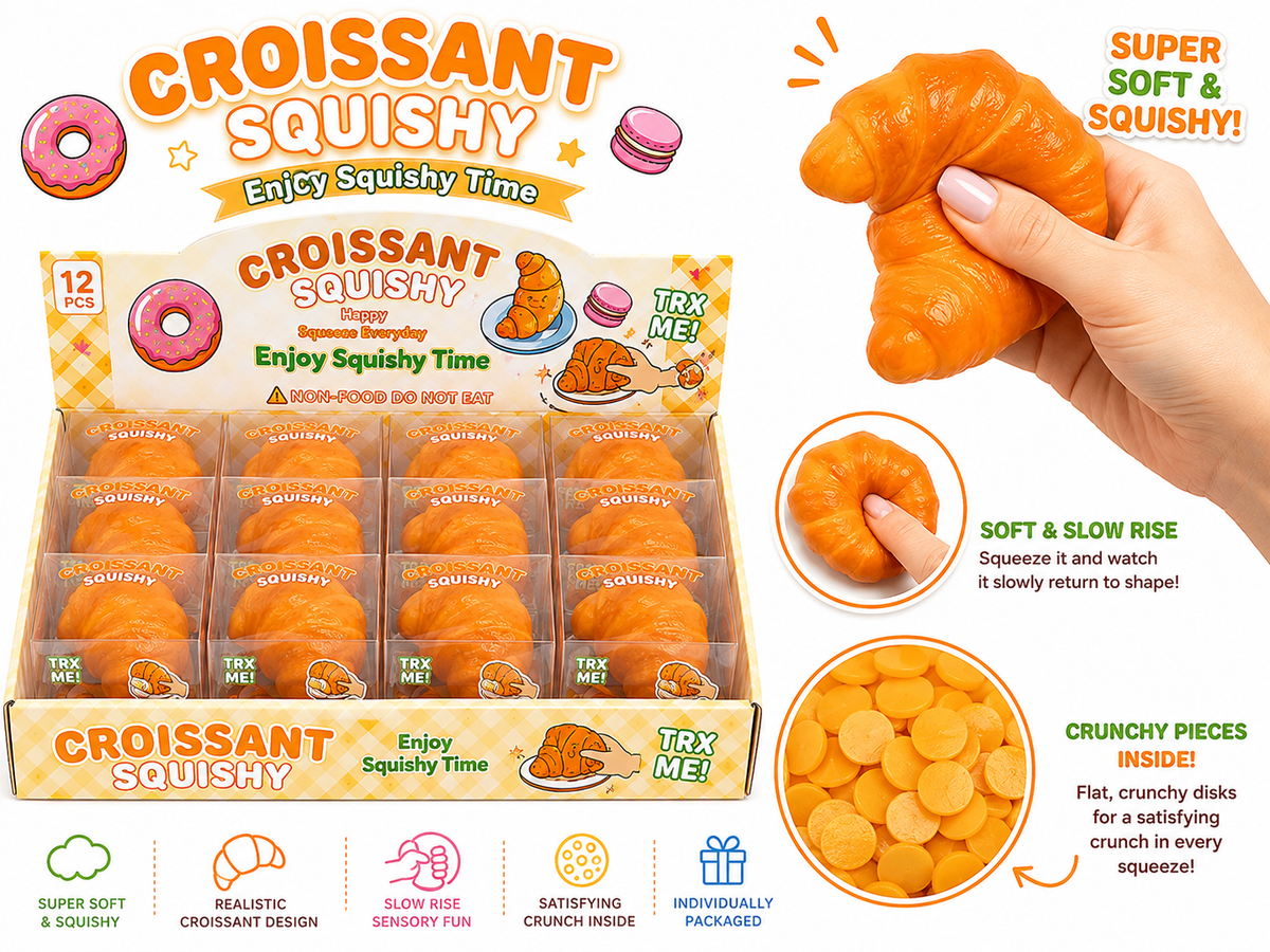 Croissant Crunchy Squishy