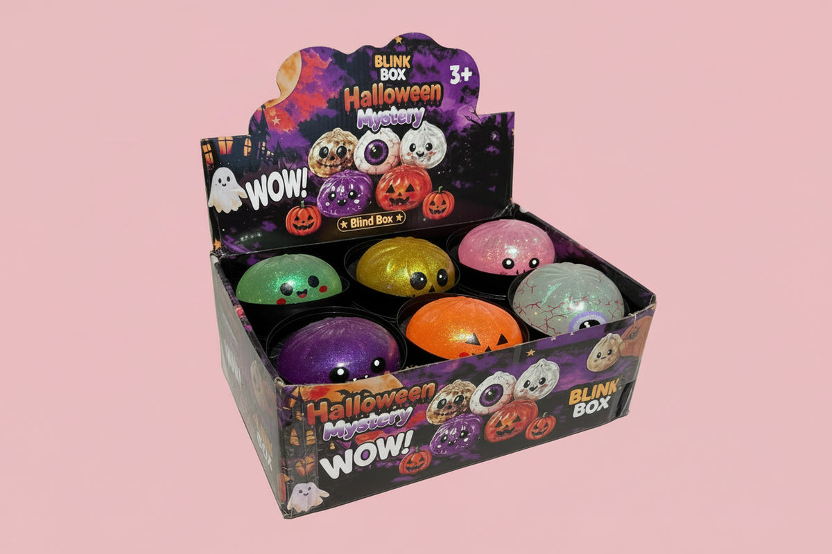 Halloween Gel Glitter Dumpling Squishy