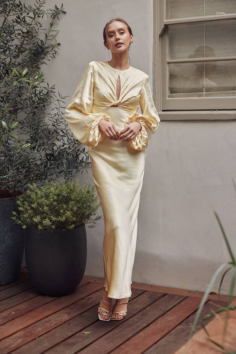 Kate Butter Yellow Dress