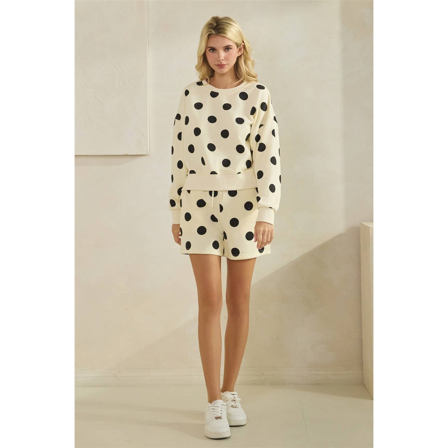 Polka Dot Set- Black