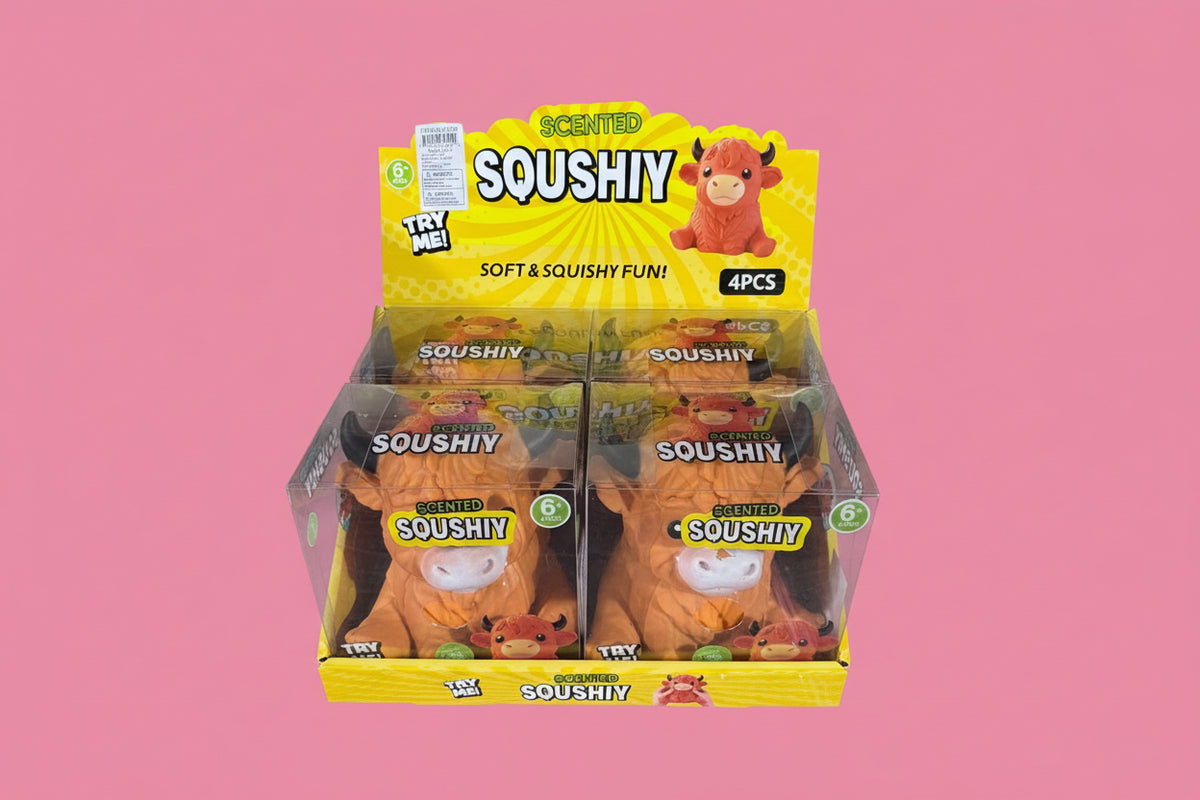 Jumbo Highland Cow Squishy