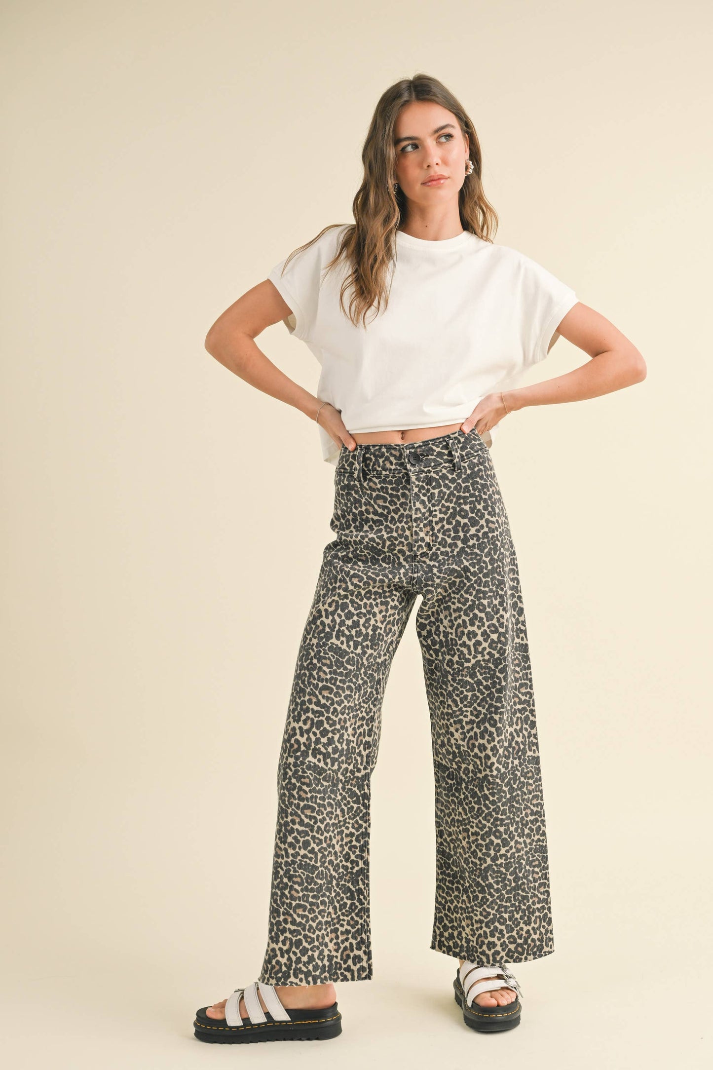 Lottie Leopard Pants