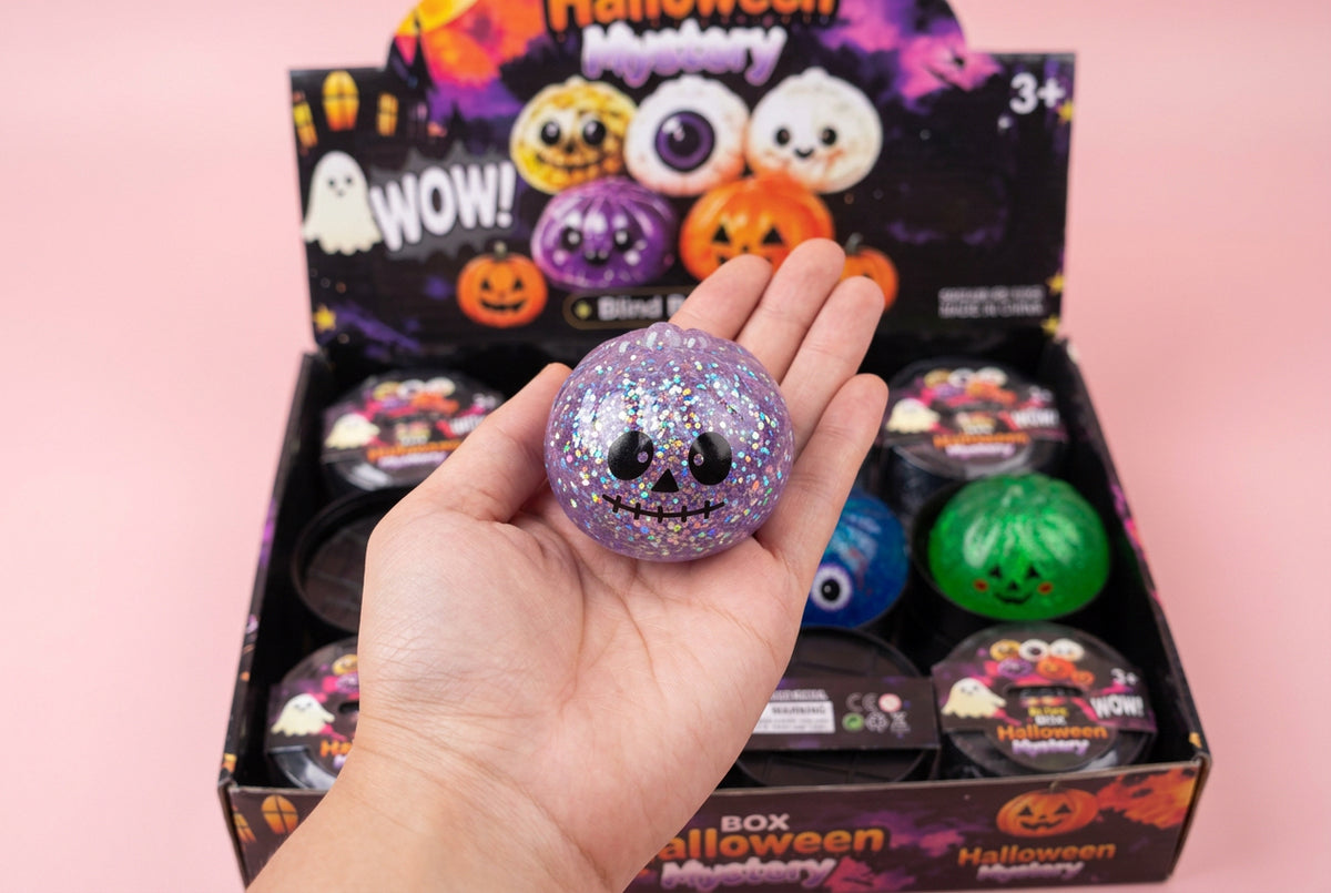 Mini Halloween Glitter Gel Dumpling