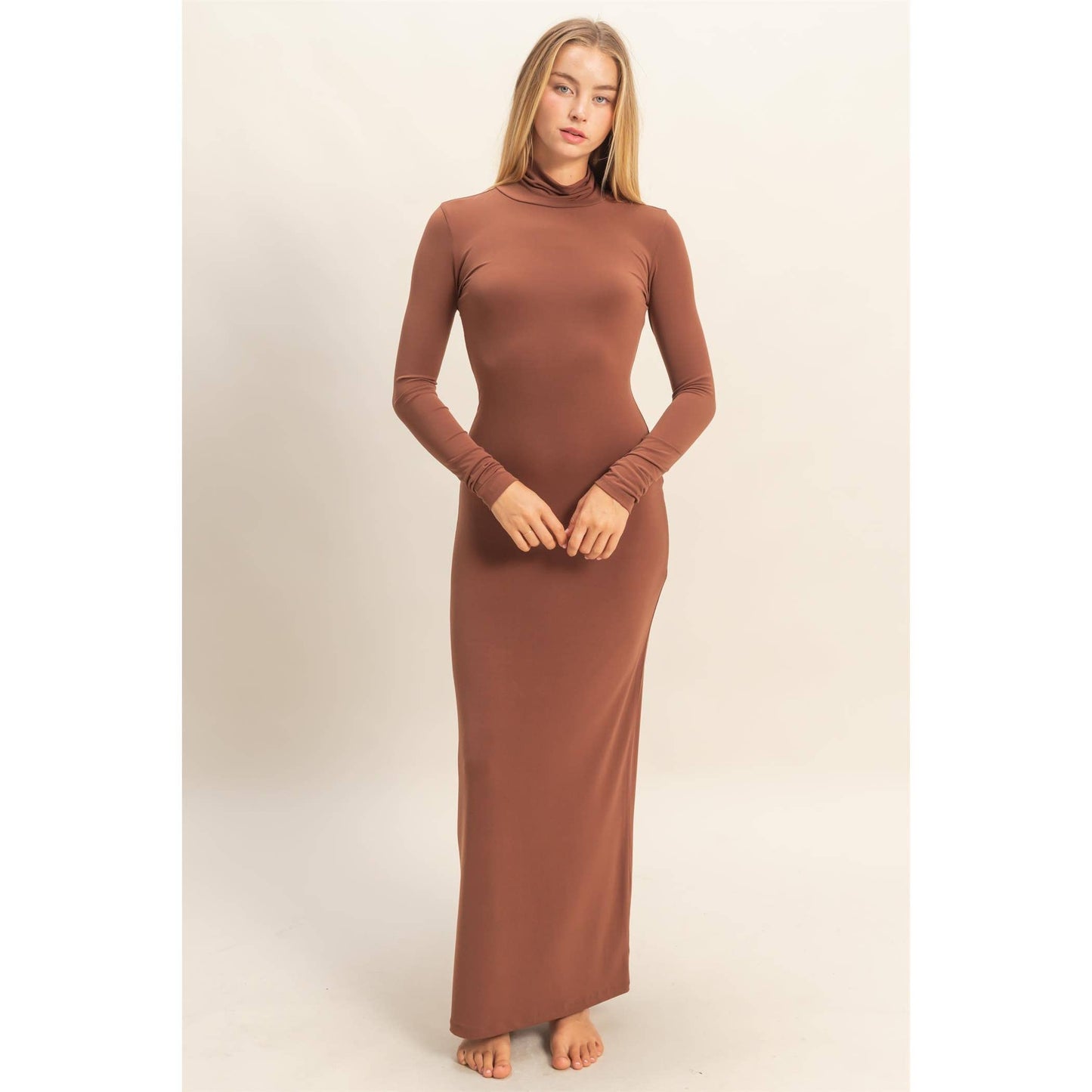 Brittany Dress- Chestnut
