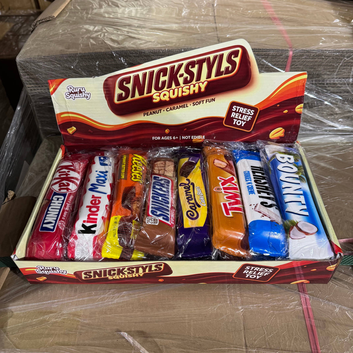 Assorted Chocolate Bar Squishy