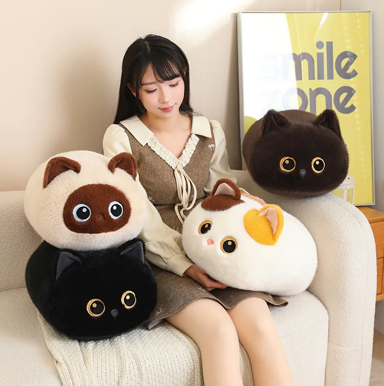 18" Bread Cat Plush Pillow