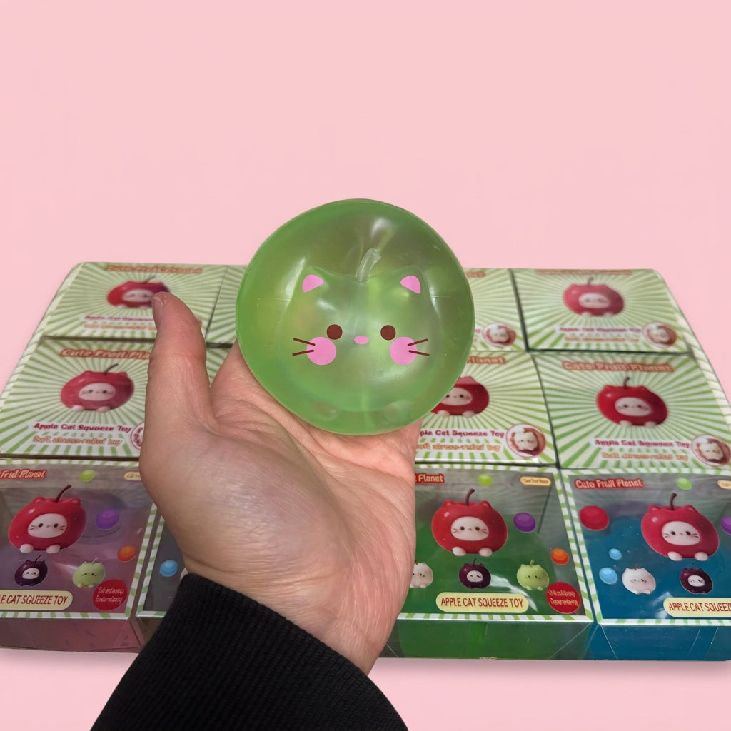 Coconut Oil Apple Cat Squishy