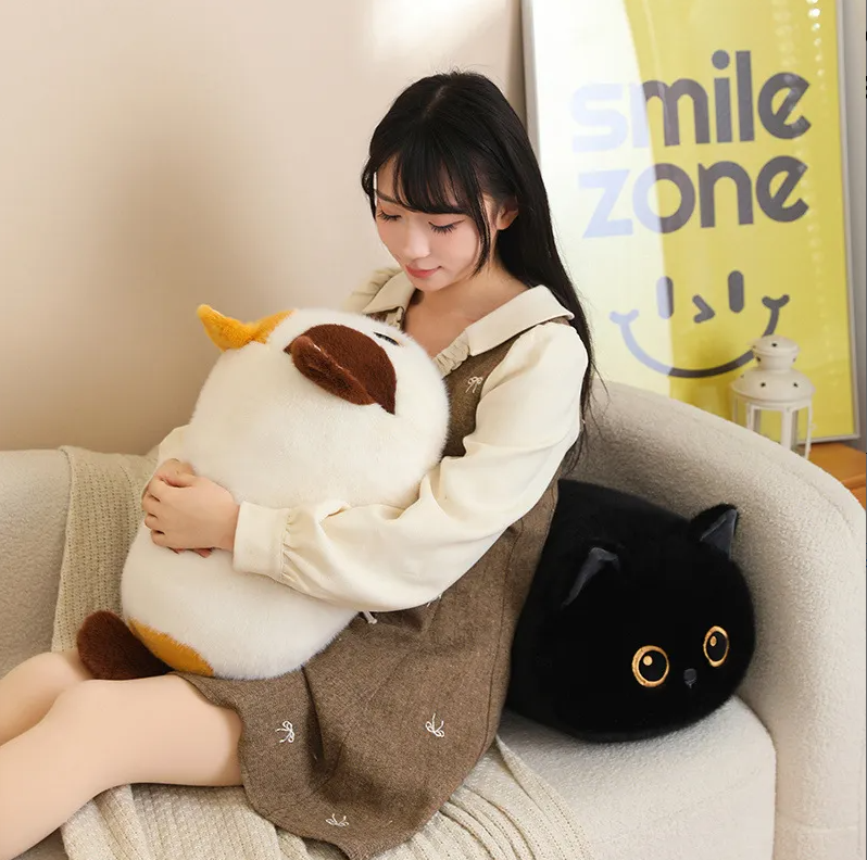 18" Bread Cat Plush Pillow