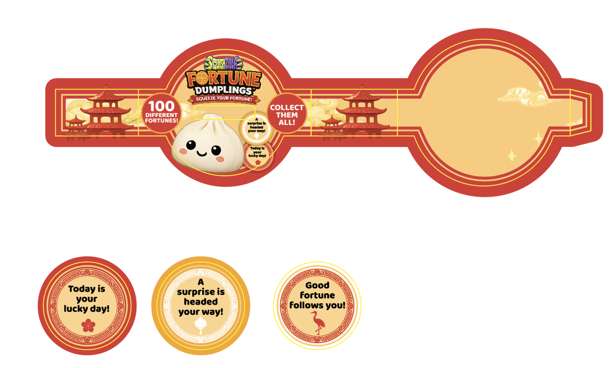 Fun Doh Mystery Fortune Squishy Dumpling