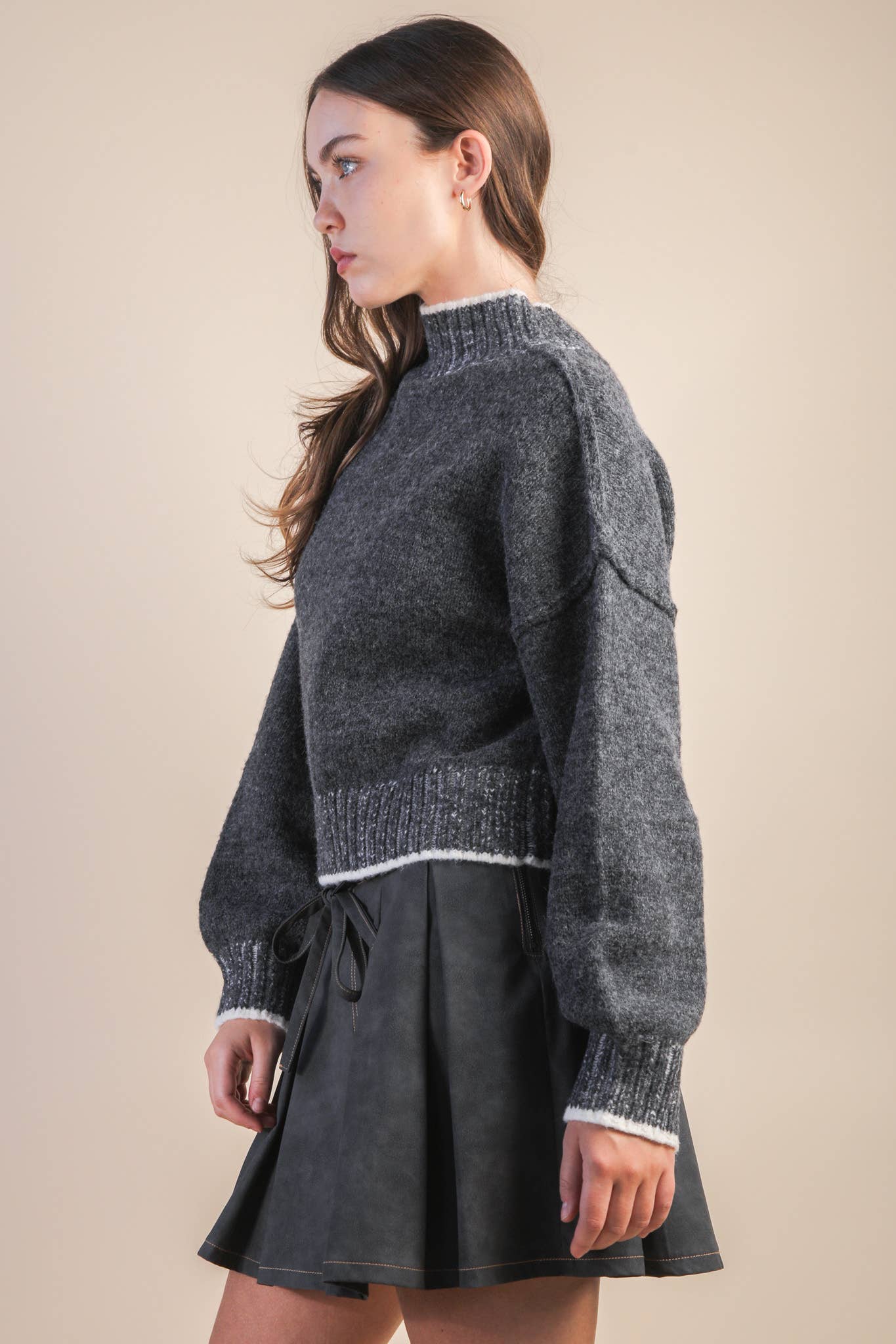 Nanette Sweater- Sky