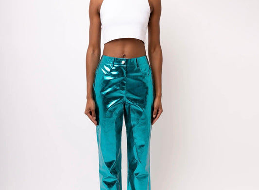 Lupe Metallic Trouser