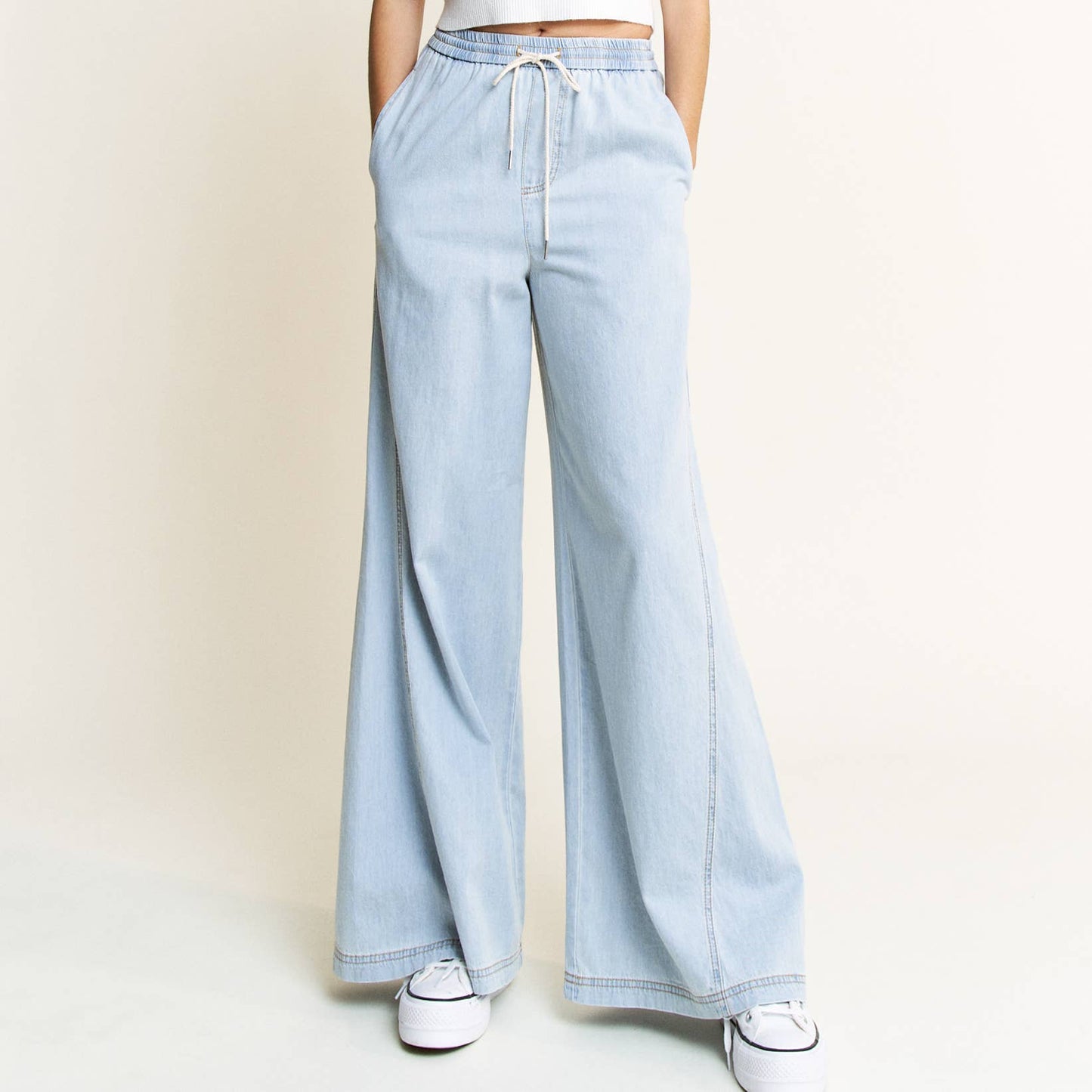 Ultra Soft Wide Leg Jeans