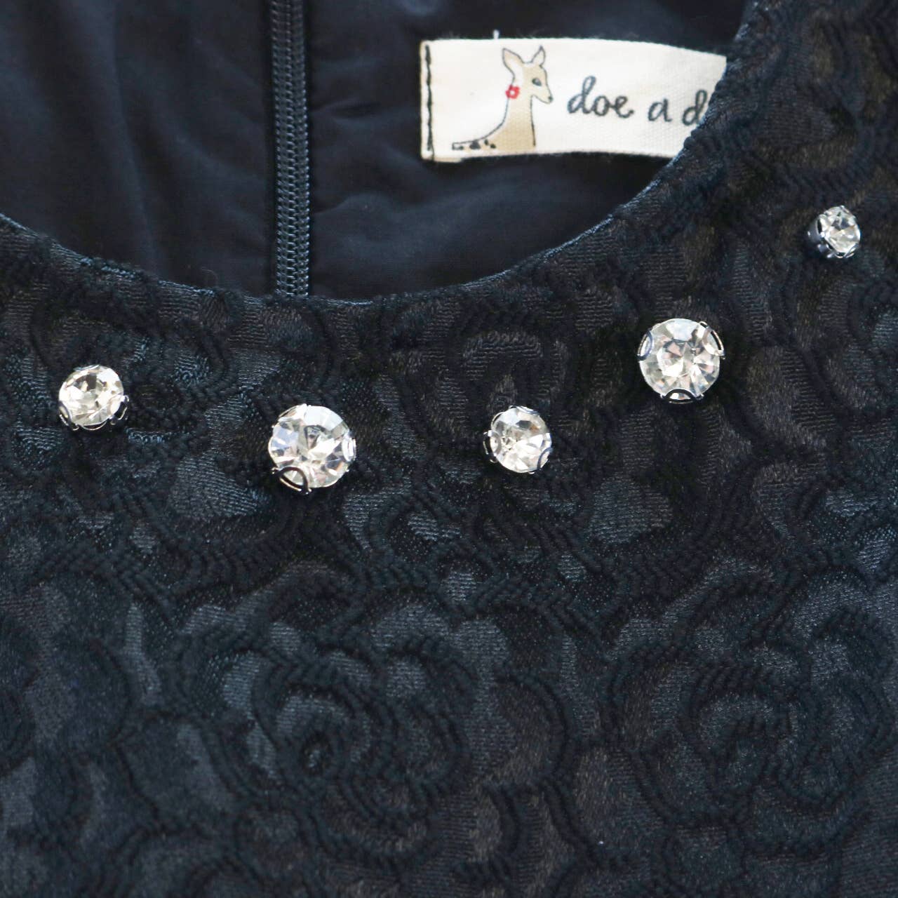 Girls Jewel Floral Dress