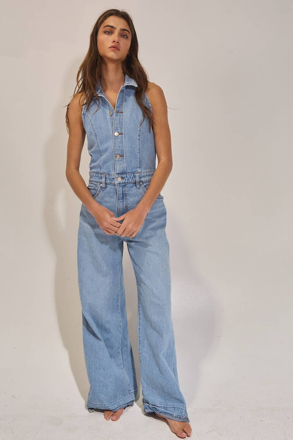 Colleen Denim Jumpsuit