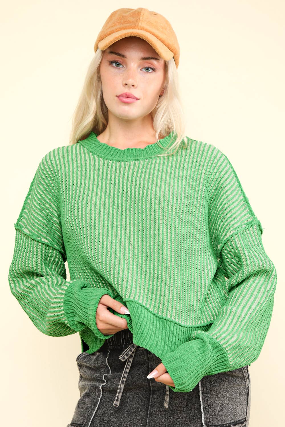 Brielle Sweater- Green