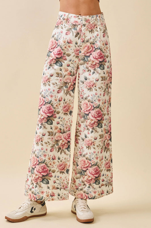 Marie Floral Pants