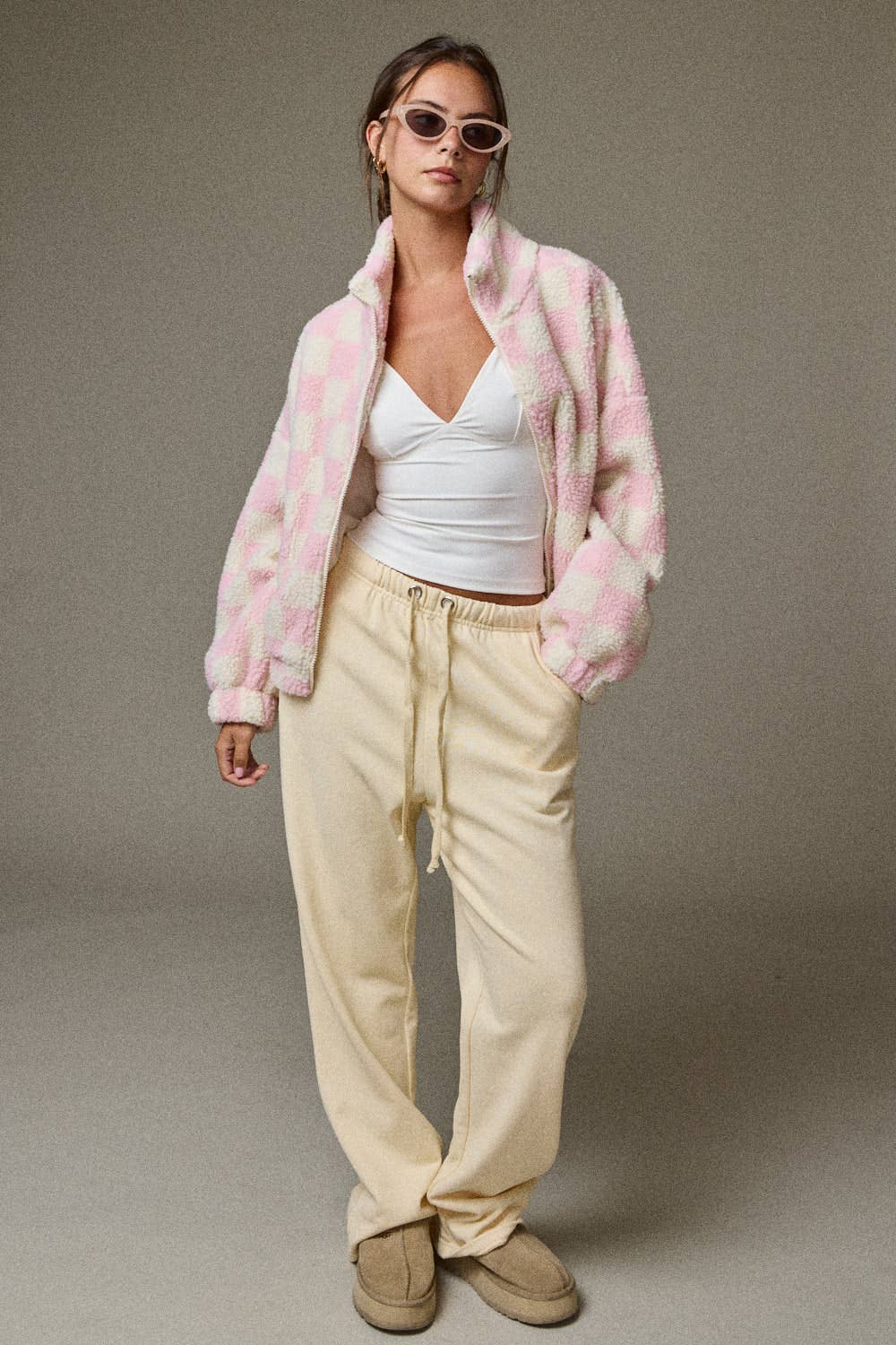 Alayna Checkered Jacket