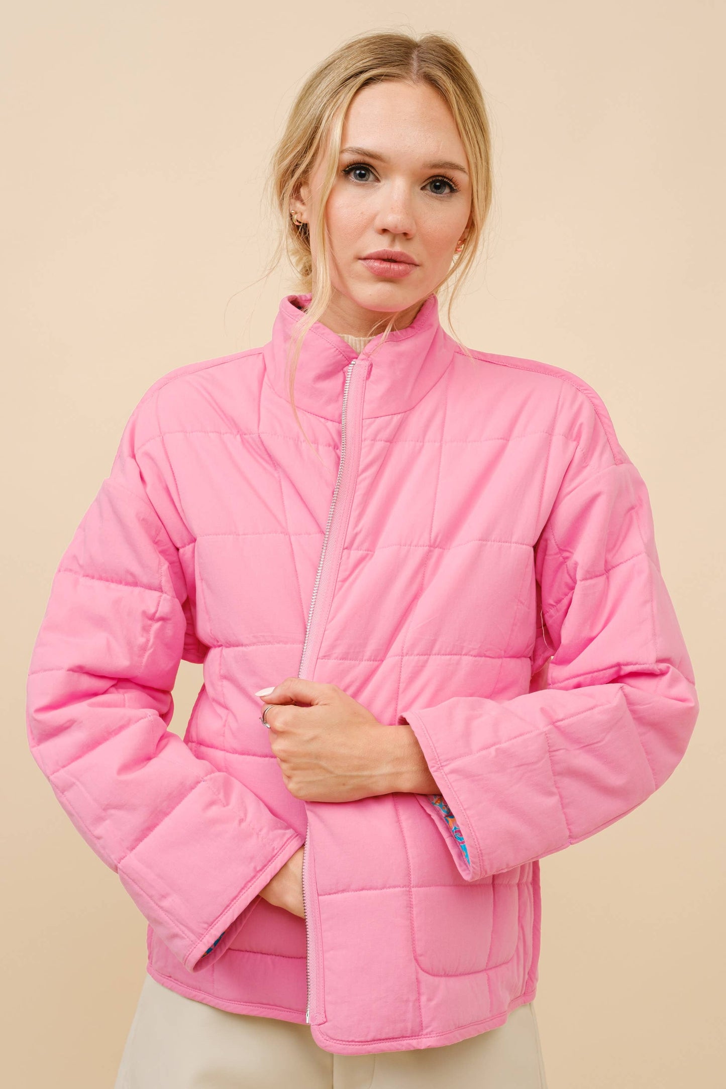 Pixie Reversible Quilted Jacket