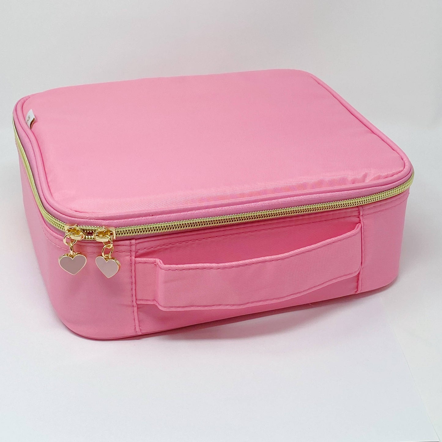 Glam Girl Cosmetic Case: Solid Pink