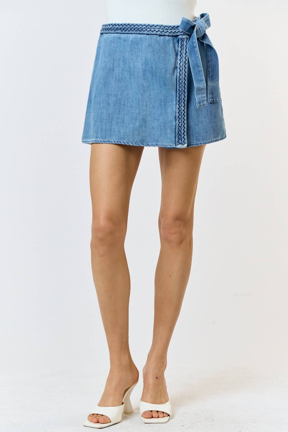 Lillie Denim Skort