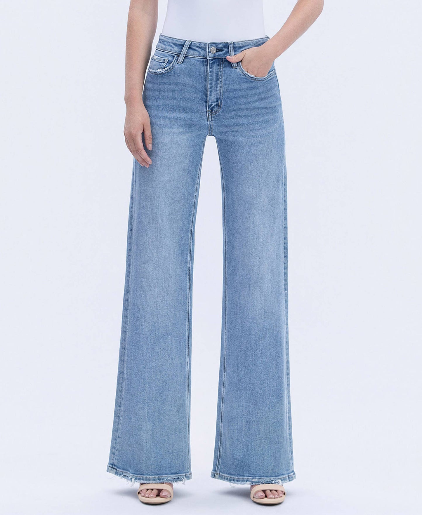 Hearten Wide Leg Jeans