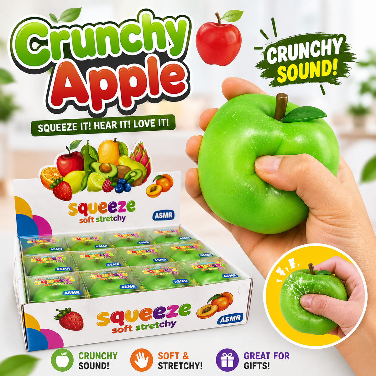 Crunchy Apple Squishy