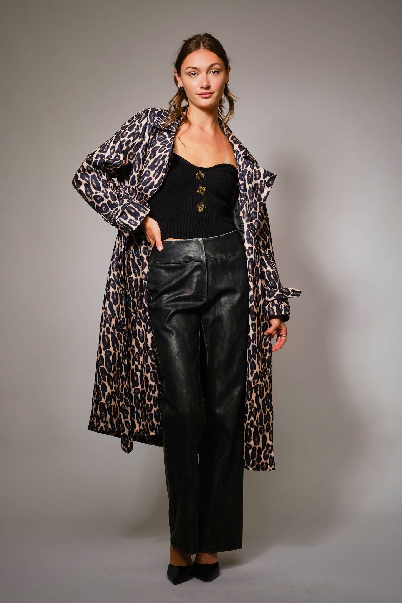 Loren Leopard Trench