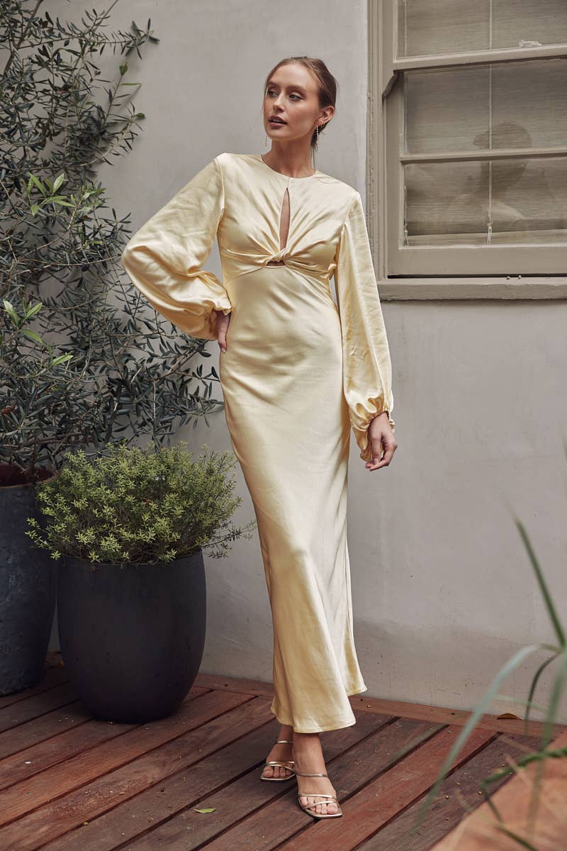 Kate Butter Yellow Dress