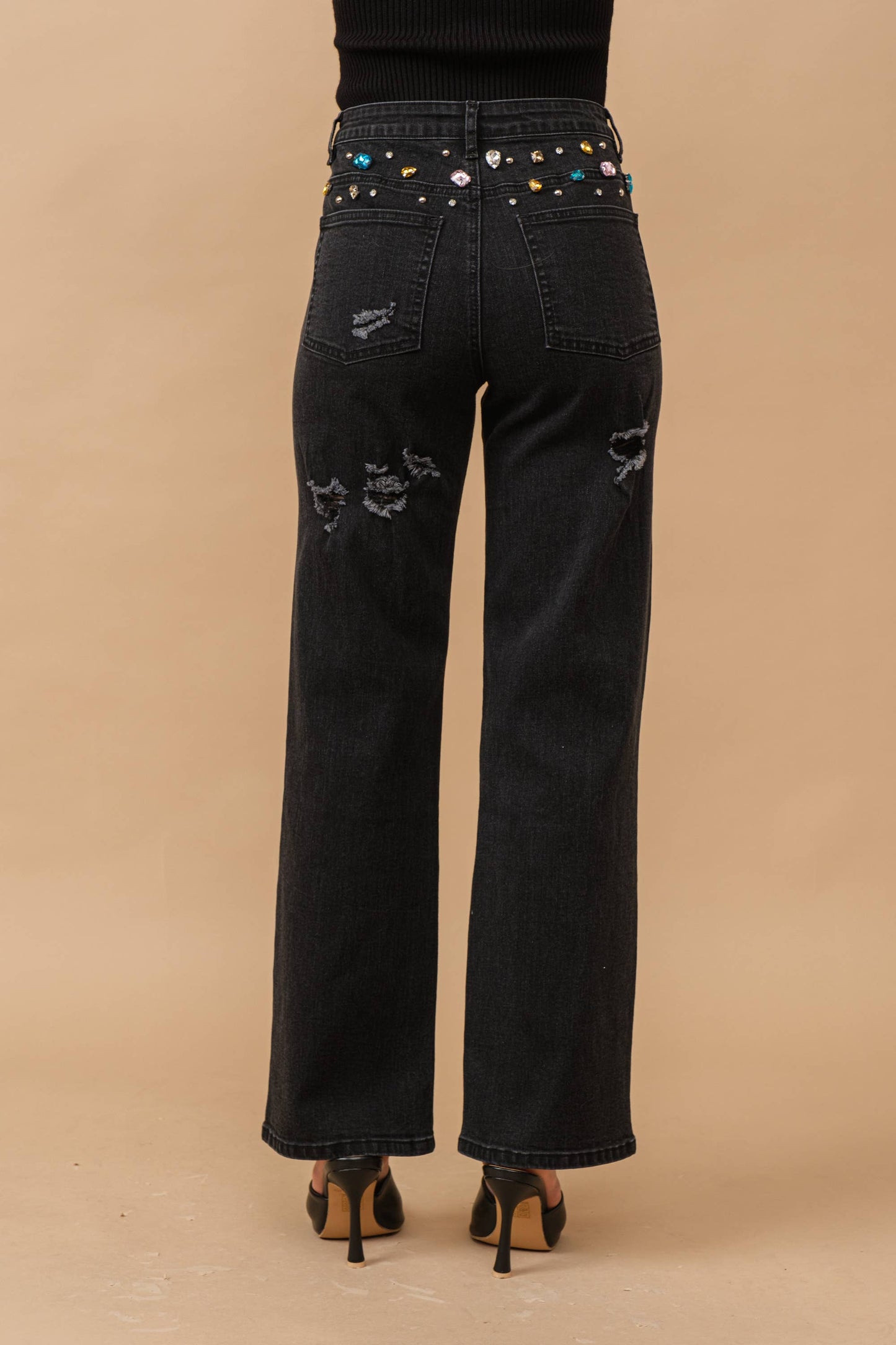 Taylor Rhinestone Jeans