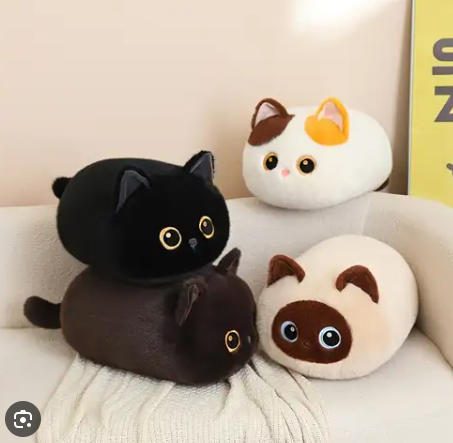 18" Bread Cat Plush Pillow