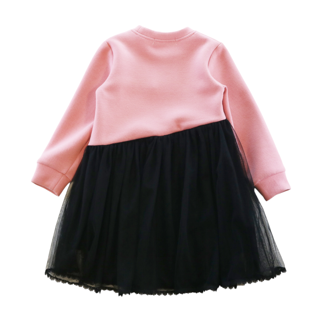 Girls Swan Tulle Dress