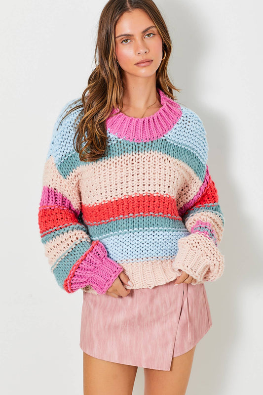 Silvia Striped Sweater