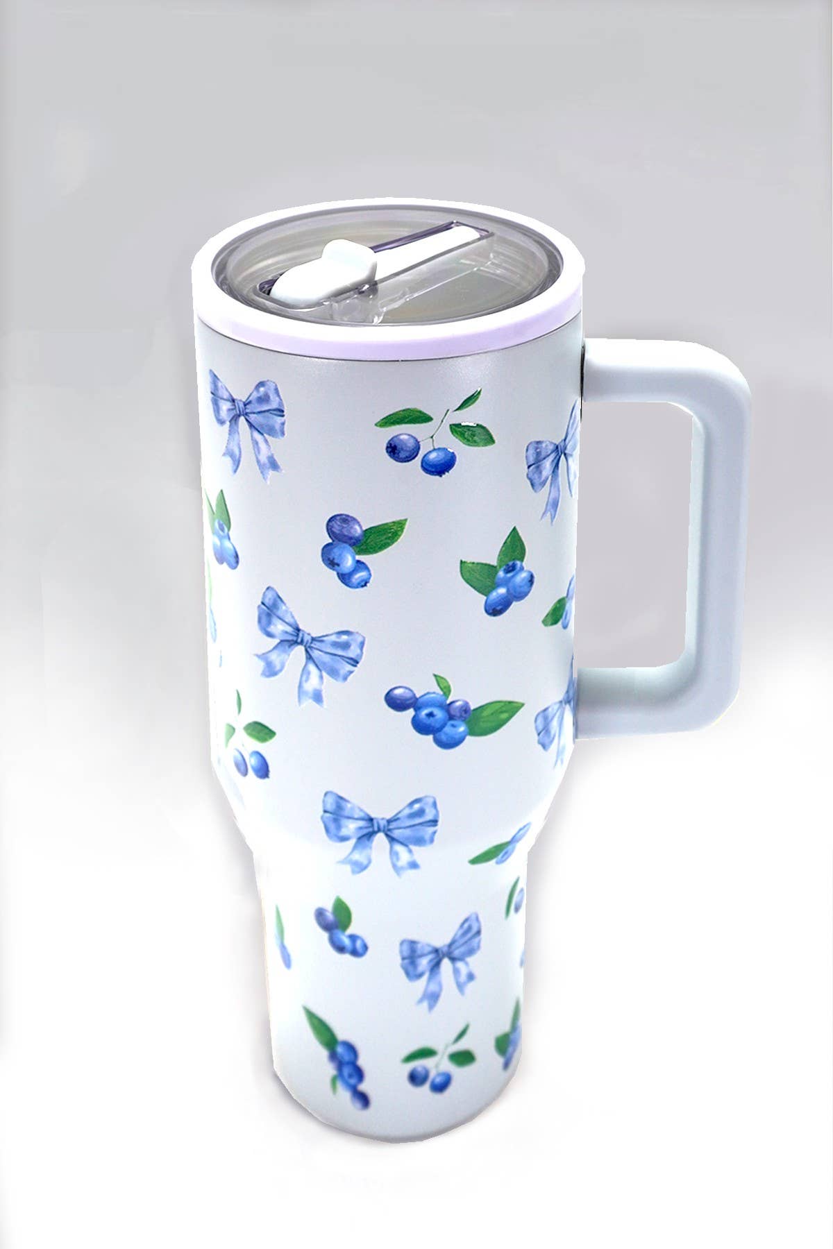 40oz Spill Free Vacuum Tumbler- Blueberry Frost