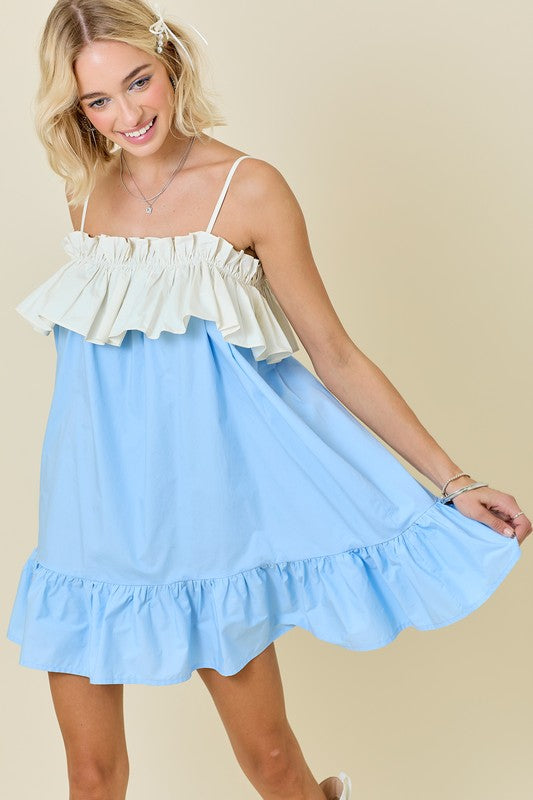 chloe purple babydoll dress Chlo Ruffled Silk Mousseline Babydoll Mini Dress - Purple