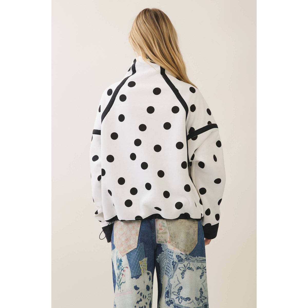 Erica Polka Dot Pull Over