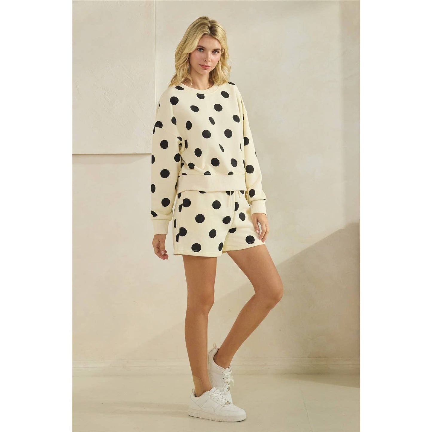 Polka Dot Set- Black