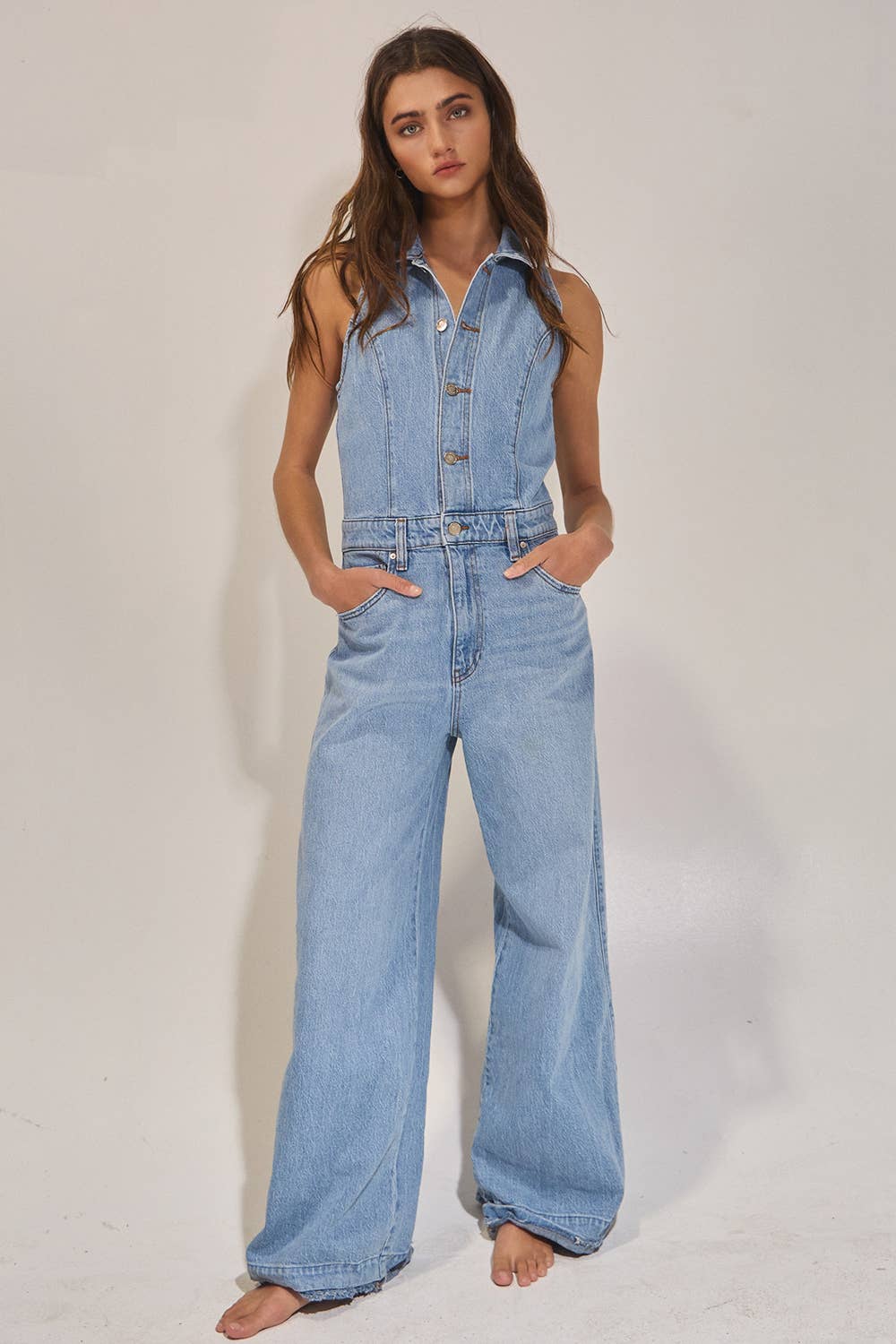 Colleen Denim Jumpsuit