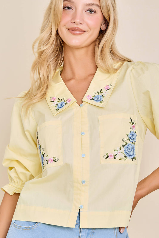 Patsy Embroidered Blouse