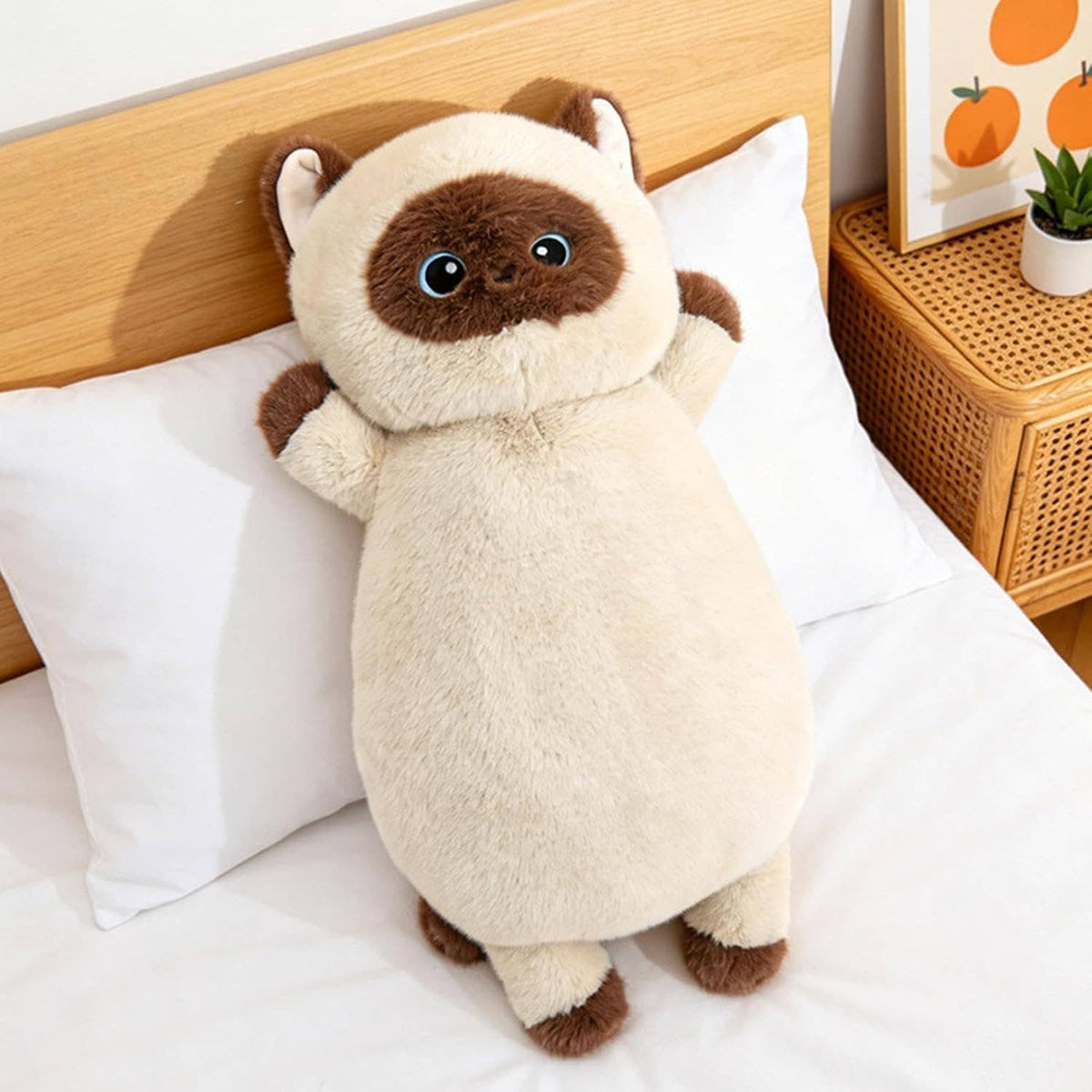 27.6 inch Cat Plush Pillow