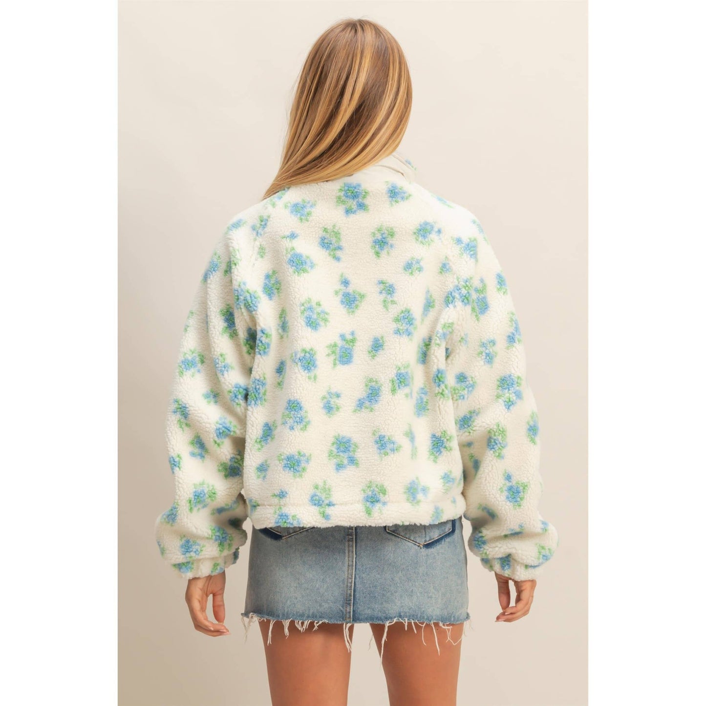 Bessie Floral Fleece Jacket