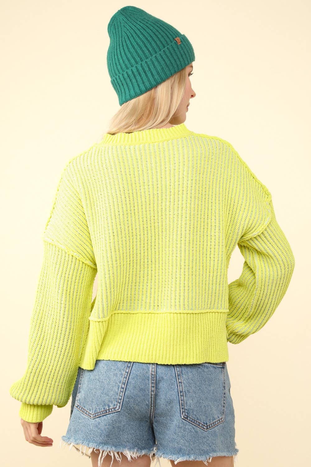 Brielle Sweater- Lemon