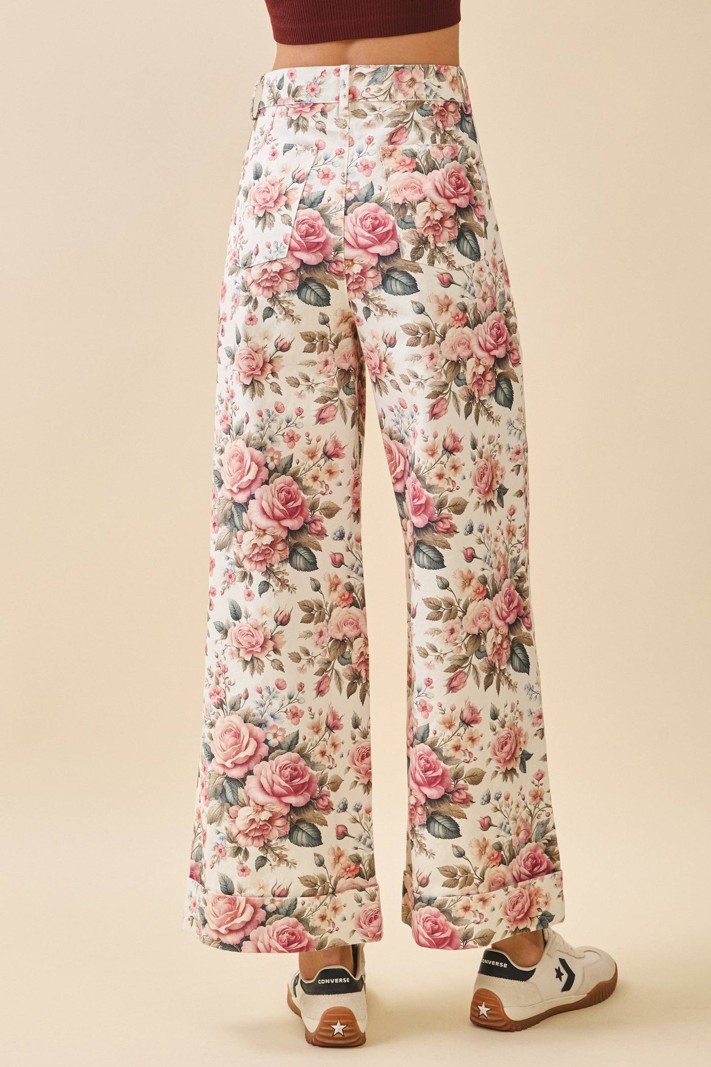 Marie Floral Pants
