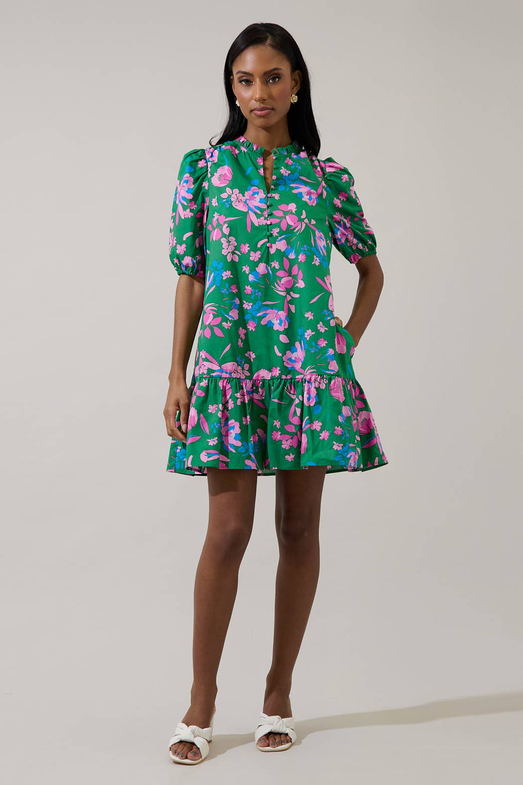 Denavi Floral Dress