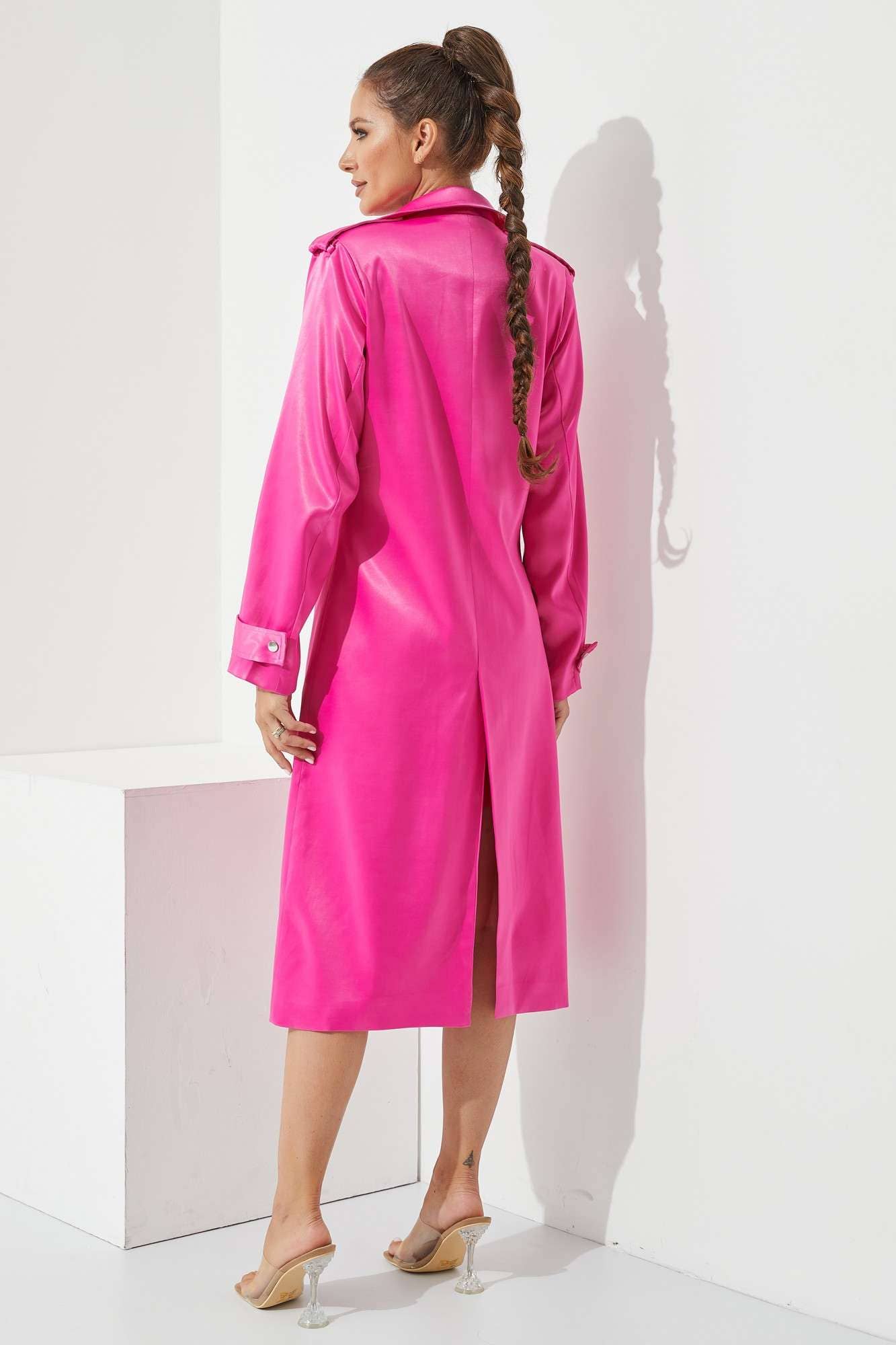 Moira Satin Trench