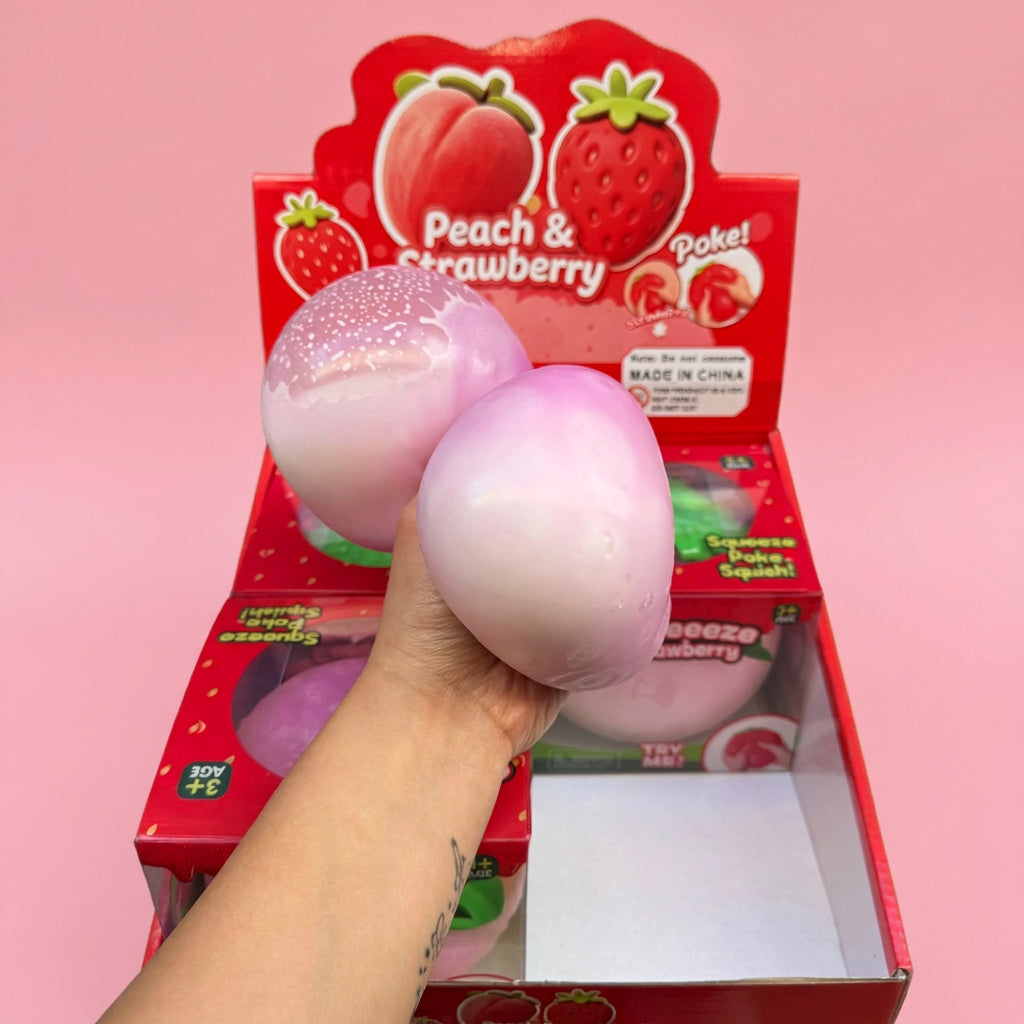 UV Sunlight JUMBO Strawberry Squishy